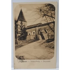 SIGHISOARA , VEDERE , CARTE POSTALA , 1928
