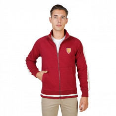 Hanorac barbati Oxford University model ORIEL-FULLZIP, culoare Rosu, marime L EU foto