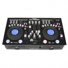 Consola profesionala, CD, USB, SD player dual, buton JOG, efecte scratch si DSP foto