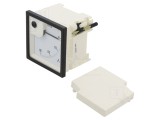 Voltmetru pe panou DC 0-30V 72x72mm