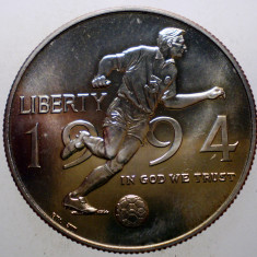 C.237 USA SUA FOTBAL WORLD CUP 1/2 HALF DOLLAR 1994 D AUNC