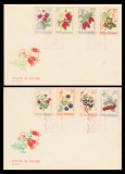 1964 Romania - 2 FDC Fructe de padure, LP 598