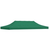 Acoperis pavilion/cort 3x4.5m verde, rezistent la apa si raze UV