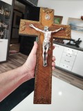 Superb crucifix vintage romanesc
