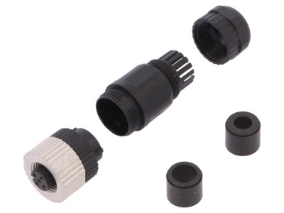 Conector M12 mamă pe cablu IP65 foto