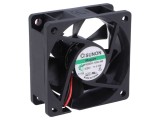 Ventilator axial 24V DC 60x60x25mm 27m3/h 16,7dBA
