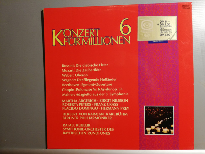 Gala Concert vol 6 &ndash; Selectii (1977/Deutsche Grammophon/RFG) - VINIL/NM+