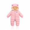 Combinezon roz din fas - The bear (Marime Disponibila: 9-12 luni (Marimea 20