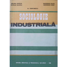 SOCIOLOGIE INDUSTRIALA-M. BORTUN, N. BUJDOIU, AL. DENIFORESCU, GH. FULGA, GH. ONUT