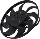 Ventilator radiator fara suport Porsche 911 (991) 12-, Boxster/Cayman (981) 12-16, motor: 3.4 B6, 3.8 B6, 4 pini, 99162493500; 99162493501