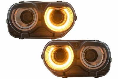 Stopuri Litec LED VW Scirocco III 08-10 rosu / fum Performance AutoTuning foto