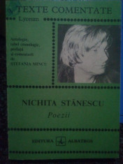 Nichita Stanescu - Poezii. Texte comentate foto