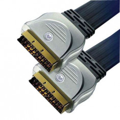 HT CABLU SCART - SCART PLAT GOLD 10M foto