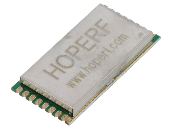 Transceiver RF LoRa 169MHz 27dBm