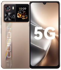Telefon mobil Cubot X100, Auriu, 5G, 6.88 HD+ 120Hz, 16GB RAM (8GB + 8GB extensibili), 256GB ROM, Android 15, Dimensity 7025, 64MP, 1.72 Ecran spate,
