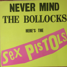 Sex Pistols – Never Mind The Bollocks, LP, Germany, 1978, stare excelenta (VG+)