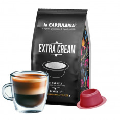 Cafea Extra Cream, 10 capsule compatibile Bialetti&reg;*, La Capsuleria