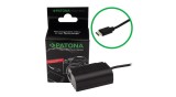 Adaptor de baterie de intrare PATONA Premium USB-C pentru Panasonic DMW-BLK22 DC-S5 G9 GH5 GH5S GH6