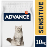 Cumpara ieftin Advance Cat Adult Sensitive Salmon &amp;amp; Rice 10 kg