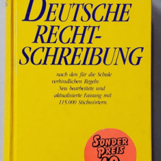 DEUTSCHE RECHT SCHREIBUNG von MACKENSEN , NACH DEN FUR DIE SCHULE VERINDLICHEN REGELN , ANII '80