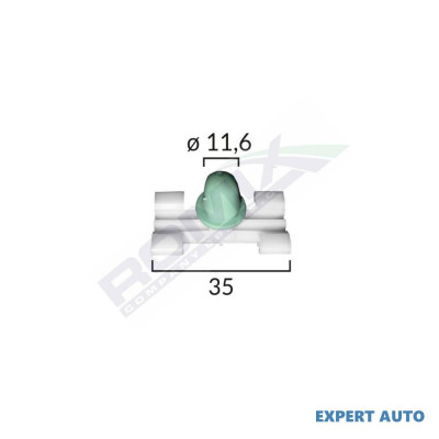 Element fixare bandouri laterale pentru bmw 3 e46 set 10 buc UNIVERSAL Universal #6 foto