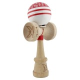 Kendama X Originala CHICANOS, Profesionala, Cyrax, Cupe Mari KING SIZE V3, Super Sticky, Gaura in Baza, Rulment Metalic, din lemn 18 cm, Ata 55 cm, Ro
