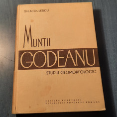 Muntii Godeanu studiu geomorfologic Gh. Niculescu
