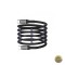 Cablu Date si Incarcare USB-C - USB-C MaXlife MXUC-11 Magnetic 100W 1m Negru