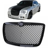 Grila sport design fagure lucios negru, potrivita pentru Chrysler 300C Sedan Touring 04-11 Performance AutoTuning