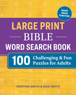 Large Print Bible Word Search Book: 100 Challenging and Fun Puzzles for Adults foto