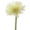 Floare Artificială Gerbera, 28cm, Culoare Crem, Material Plastic