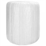 vidaXL Film extensibil agricol alb 25 &micro;m 50 cm x 1800 m