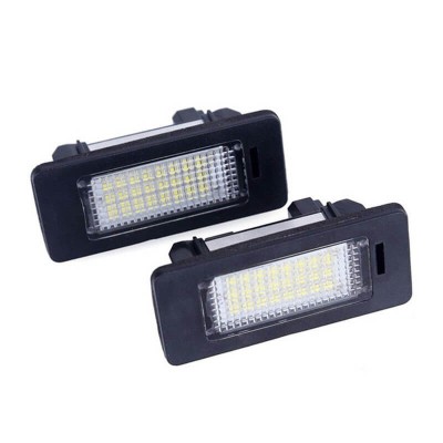 Lampa led numar inmatriculare, pentru BMW E60 E39 E71 E70 E81 E82 E84 E90 E91 E92 E93, set 2 bucati foto