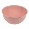 Bol Salată Plastic, Roz Nude, Capacitate 3L, Diametru 23.5cm, &Icirc;nălțime 11.5cm, Potrivit Pentru Congelator, Compatibil Mașină de Spălat Vase și Cuptor, Oem