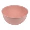 Bol Salată Plastic, Roz Nude, Capacitate 3L, Diametru 23.5cm, &Icirc;nălțime 11.5cm, Potrivit Pentru Congelator, Compatibil Mașină de Spălat Vase și Cuptor