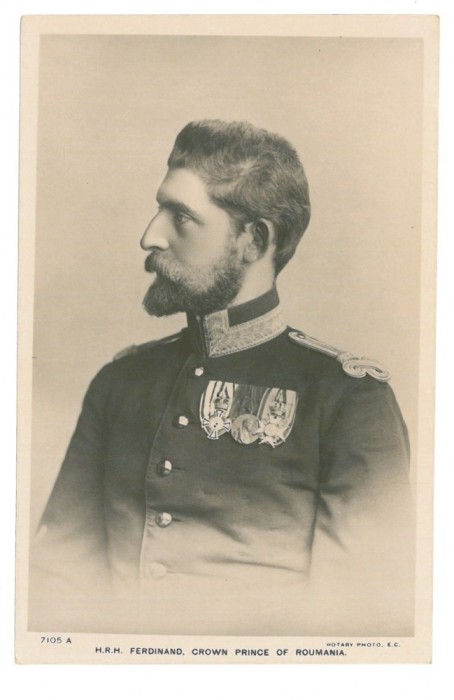4893 - Regele FERDINAND, Royalty, Regale, Romania - old postcard - unused