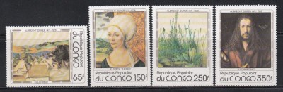 Congo 1978 - 450 de ani de la moartea lui Albrecht D&amp;uuml;rer, MNH foto