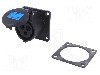 Conector alimentare AC, IEC 60309, IP54, 16A, 230V AC, 3 pini, PCE - 313-6X