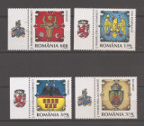 Romania 2008, LP. 1816d - Insemne Heraldice Romanesti, cu TABS, MNH