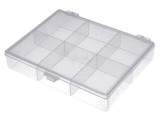 Container cu Partiții Polipropilenă Transparentă