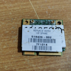 Placa Wireless Laptop HP Compaq Presario CQ61-407SF