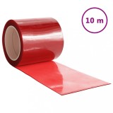 Cumpara ieftin Perdea pentru usa, rosu, 200 mmx1,6 mm 10 m, PVC