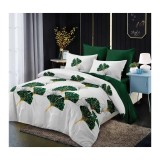 Cumpara ieftin Lenjerie de Pat Bumbac Finet, 6 Piese, Pat Dublu - CPL237