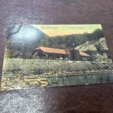 Carte Postala Baile Calimanesti Pavilionul Caciulata, 1910