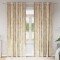 Draperie cu perdele 2 pcs Crem 260 x 140 cm Catifea