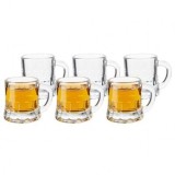 Set 72 Pahare Sticla cu Toarta Canute Palinca 25ml Puma CNN39777