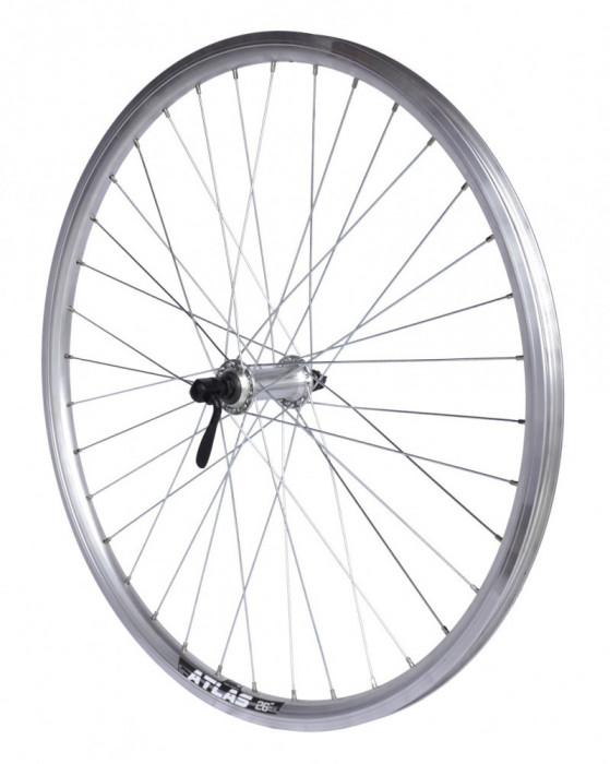 Roata Fata 26&quot; Cerurim, Janta Dubla Atlas, 559X18, Butuc Shimano, V-Brake, 36H, PB Cod:CER-82656