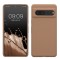 Husa kwmobile pentru Google Pixel 7, Silicon, Maro, 59451.246