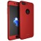 Husa de protectie pentru Apple iPhone 7 Plus, iPaky Pro Red Original Case, acoperire completa 360 grade cu