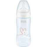 NUK First Choice + 300 ml biberon pentru sugari cu controlul temperaturii 300 ml